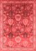 Oriental Red Industrial Area Rugs