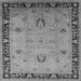 Square Oriental Gray Industrial Rug, urb3121gry