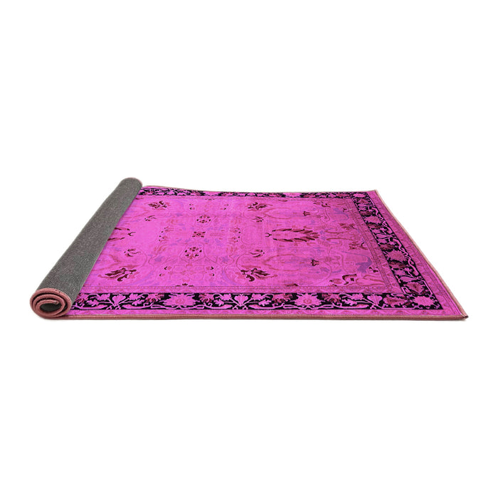 Sideview of Oriental Pink Industrial Rug, urb3121pnk