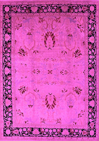 Oriental Pink Industrial Rug, urb3121pnk