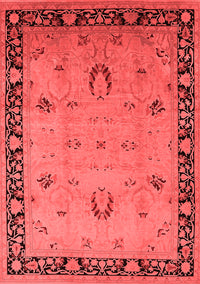 Oriental Red Industrial Rug, urb3121red