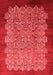 Oriental Red Industrial Area Rugs