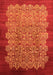 Machine Washable Oriental Orange Industrial Area Rugs, wshurb3122org