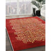 Machine Washable Industrial Modern Red Rug in a Family Room, wshurb3122