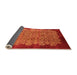 Sideview of Oriental Orange Industrial Rug, urb3122org