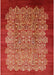 Mid-Century Modern Red Oriental Rug, urb3122