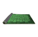 Sideview of Oriental Emerald Green Industrial Rug, urb3122emgrn