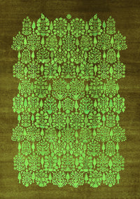 Oriental Green Industrial Rug, urb3122grn