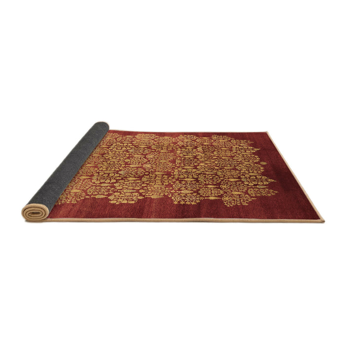 Sideview of Oriental Brown Industrial Rug, urb3122brn