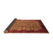 Sideview of Oriental Brown Industrial Rug, urb3122brn