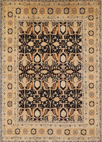 Machine Washable Industrial Modern Sangria Brown Rug, wshurb3123