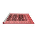 Industrial Red Washable Rugs