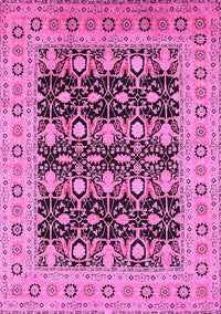 Oriental Pink Industrial Rug, urb3123pnk