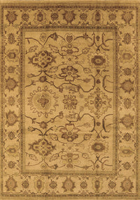 Oriental Brown Industrial Rug, urb3124brn