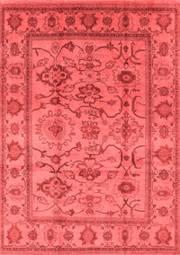 Oriental Red Industrial Rug, urb3124red