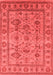 Oriental Red Industrial Area Rugs