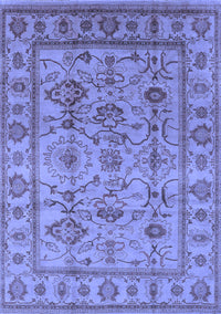 Oriental Blue Industrial Rug, urb3124blu