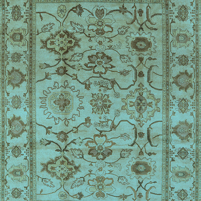 Oriental Light Blue Industrial Rug, urb3124lblu