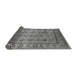 Sideview of Oriental Gray Industrial Rug, urb3124gry