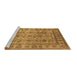 Sideview of Machine Washable Oriental Brown Industrial Rug, wshurb3124brn