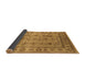 Sideview of Oriental Brown Industrial Rug, urb3124brn