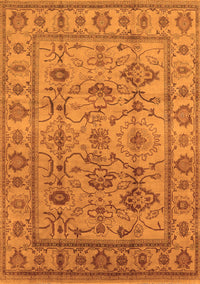 Oriental Orange Industrial Rug, urb3124org