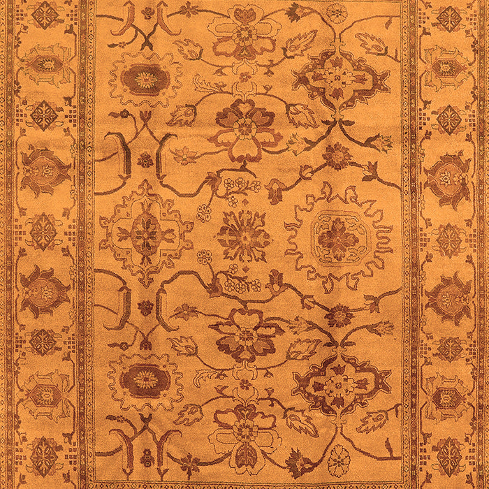 Oriental Orange Industrial Rug, urb3124org