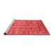 Industrial Red Washable Rugs