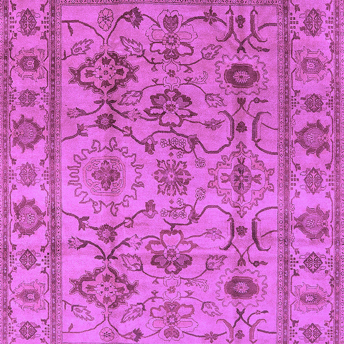 Machine Washable Oriental Purple Industrial Area Rugs, wshurb3124pur