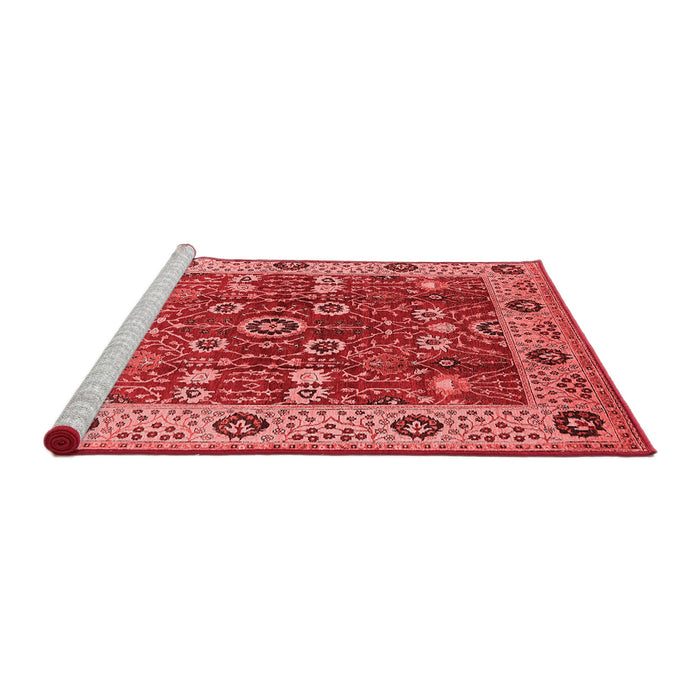 Industrial Red Washable Rugs