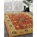 Machine Washable Industrial Modern Red Rug in a Family Room, wshurb3125