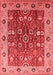 Oriental Red Industrial Area Rugs