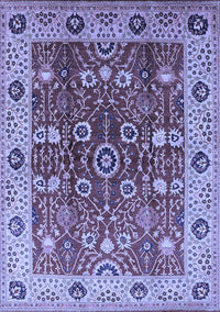 Oriental Blue Industrial Rug, urb3125blu