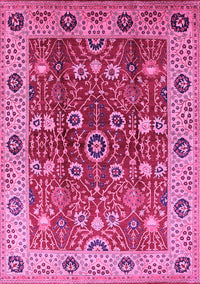 Oriental Pink Industrial Rug, urb3125pnk