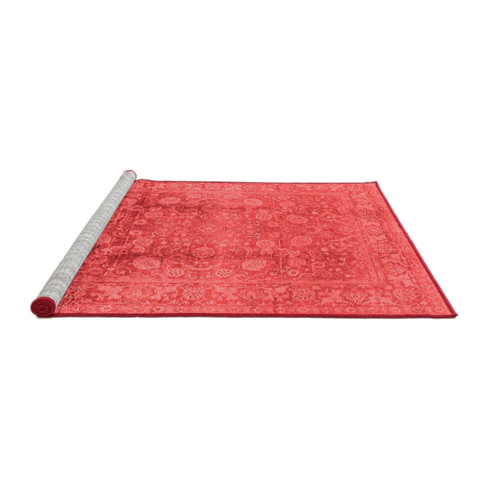Industrial Red Washable Rugs