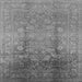 Square Oriental Gray Industrial Rug, urb3126gry