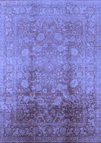 Oriental Blue Industrial Rug, urb3126blu