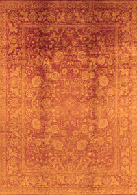 Oriental Orange Industrial Rug, urb3126org