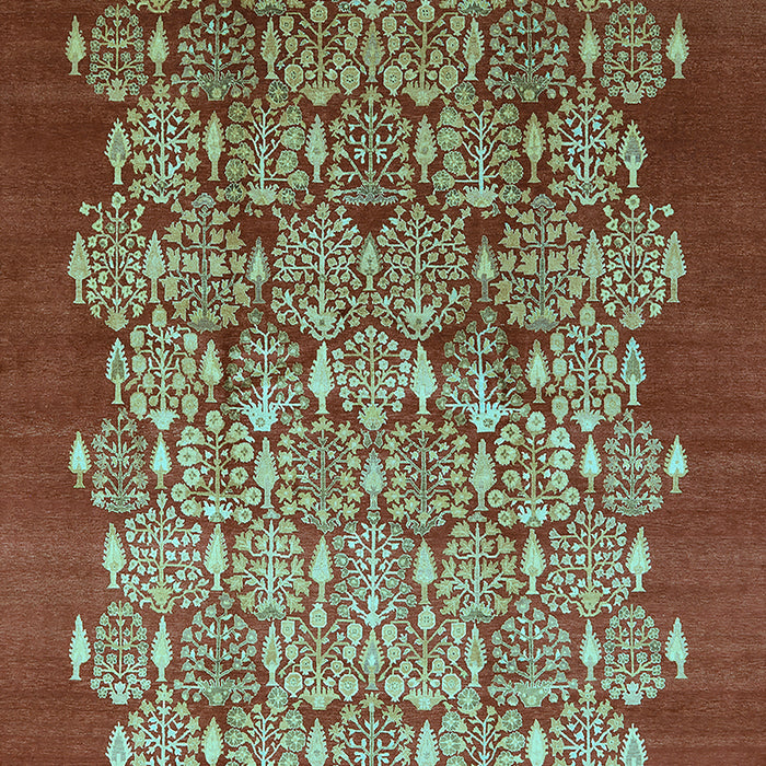 Oriental Light Blue Industrial Rug, urb3127lblu