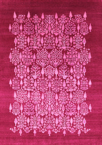 Oriental Pink Industrial Rug, urb3127pnk