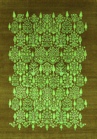 Oriental Green Industrial Rug, urb3127grn