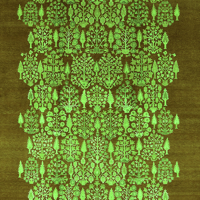 Oriental Green Industrial Rug, urb3127grn