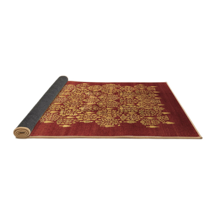 Sideview of Oriental Brown Industrial Rug, urb3127brn