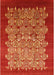 Mid-Century Modern Red Oriental Rug, urb3127