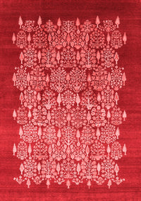 Oriental Red Industrial Rug, urb3127red