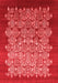 Oriental Red Industrial Area Rugs