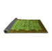 Sideview of Oriental Green Industrial Rug, urb3127grn