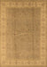 Oriental Brown Industrial Rug, urb3128brn