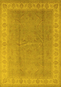 Oriental Yellow Industrial Rug, urb3128yw