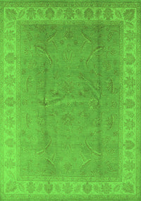 Oriental Green Industrial Rug, urb3128grn